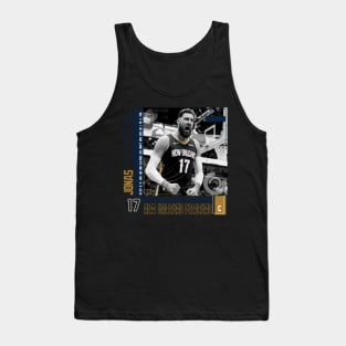 Jonas Valanciunas Paper Poster Tank Top